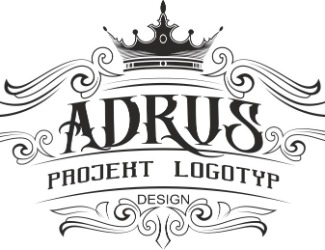 Projektowanie logo dla firmy, konkurs graficzny ADRUS-PROJEKT LOGO
